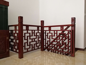 實木樓梯005